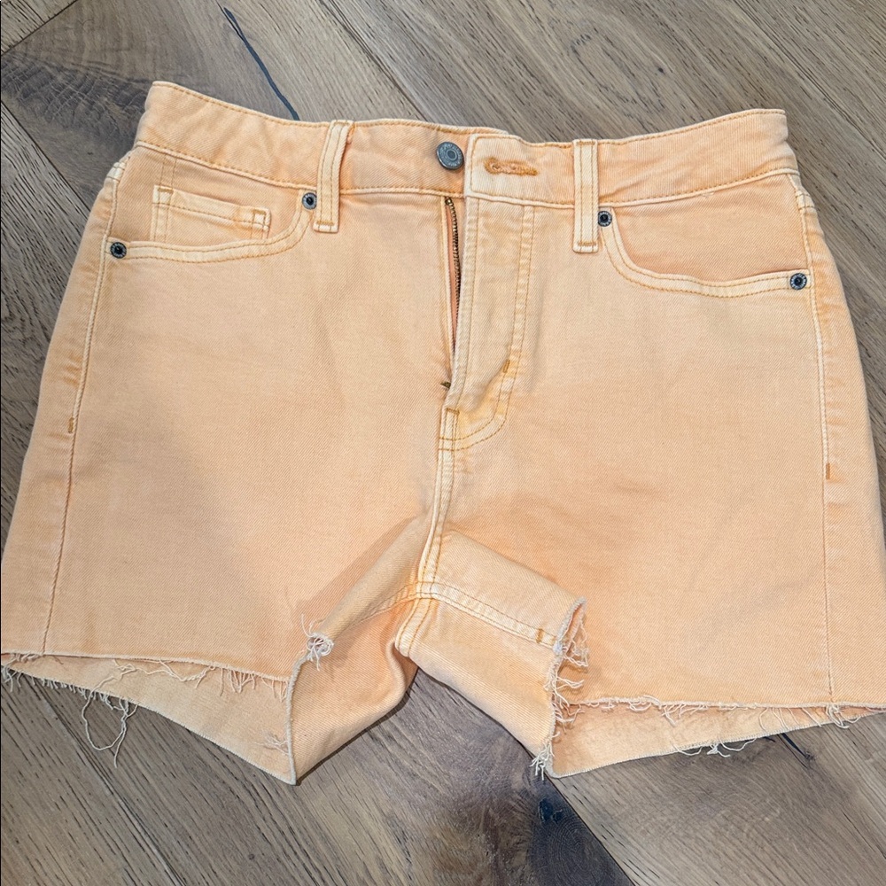 Old Navy Light Orange Jean Shorts